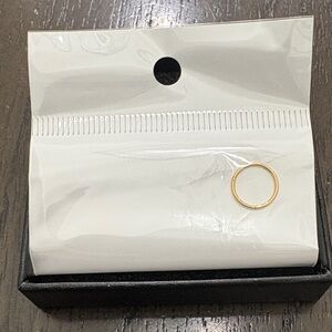 Nose Ring 14K Filled size 1 cm